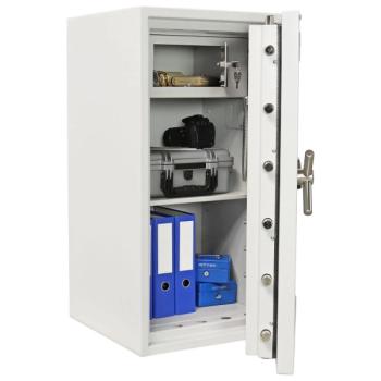 Rottner Wertschutzschrank EN4 Projekt 100 Fire Premium Elektronikschloss lichtgrau T05950